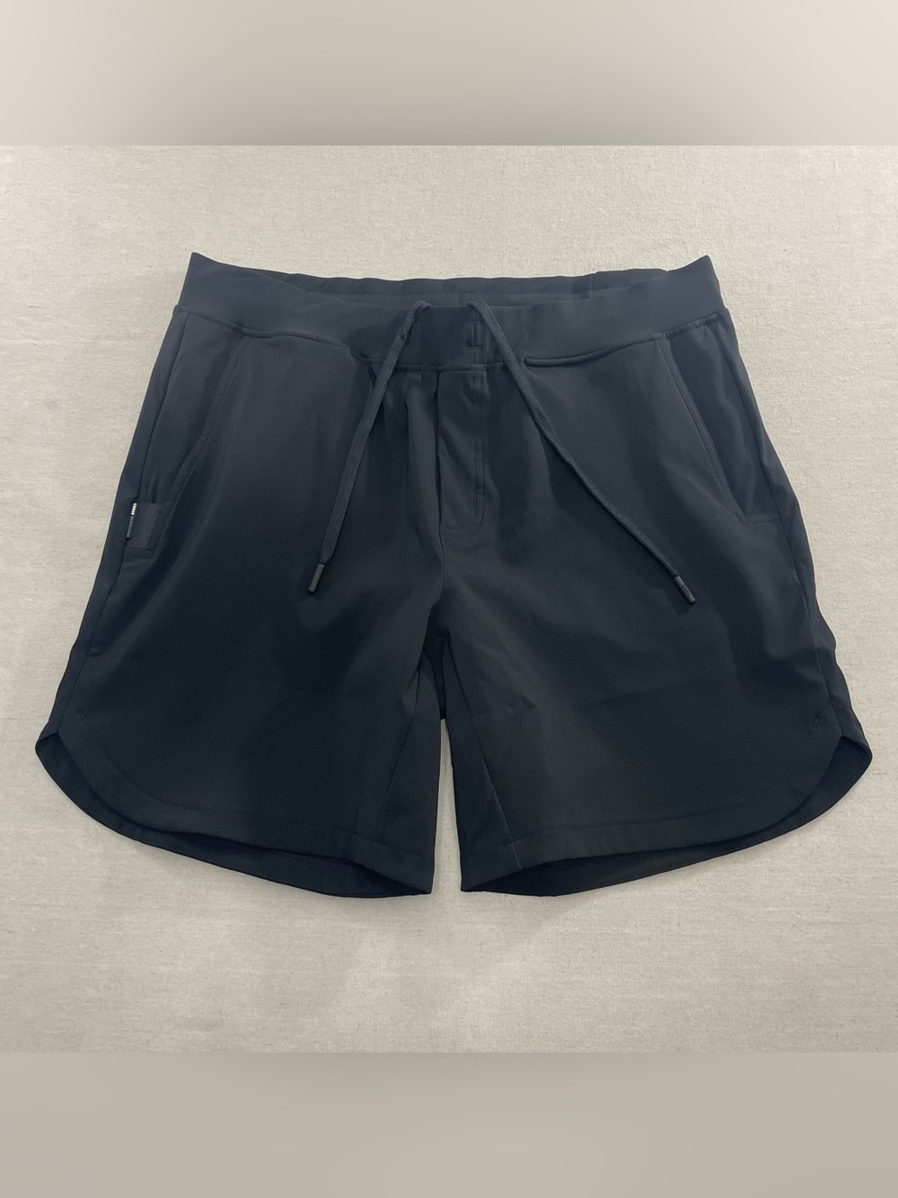 Barbell Apparel Black Athletic Shorts Men XXL Drawstring Performance Gym Workout
